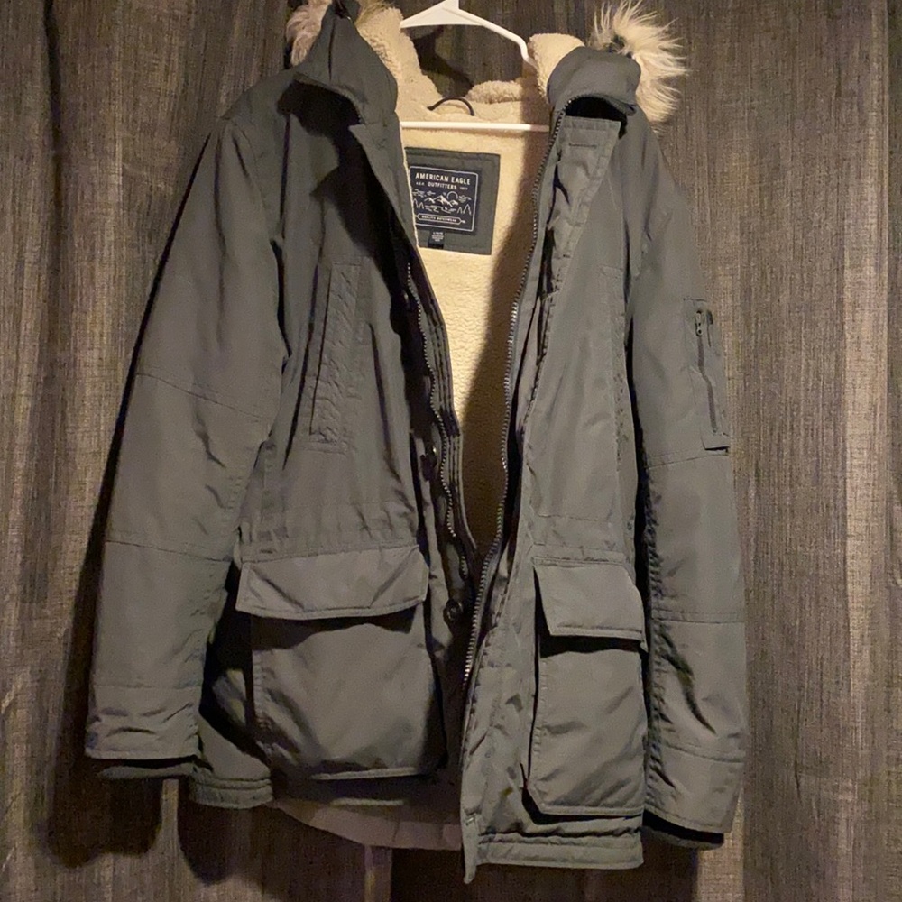 Fur winter coat